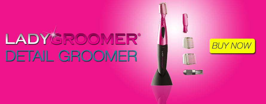 LADYGROOMER DETAIL GROOMER for Face, Eyebrows and Bikini Areas